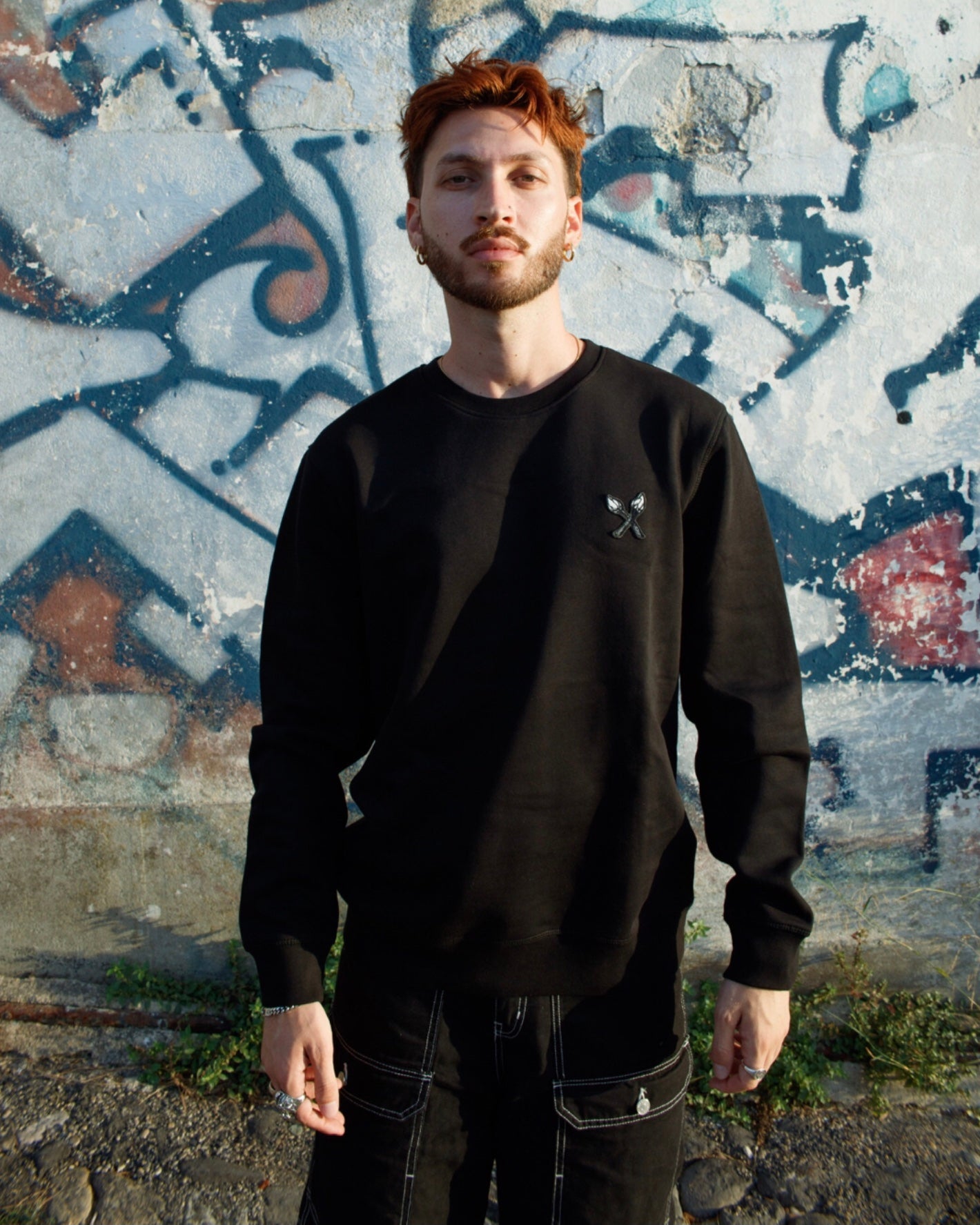 Perceve Black Sweatshirt