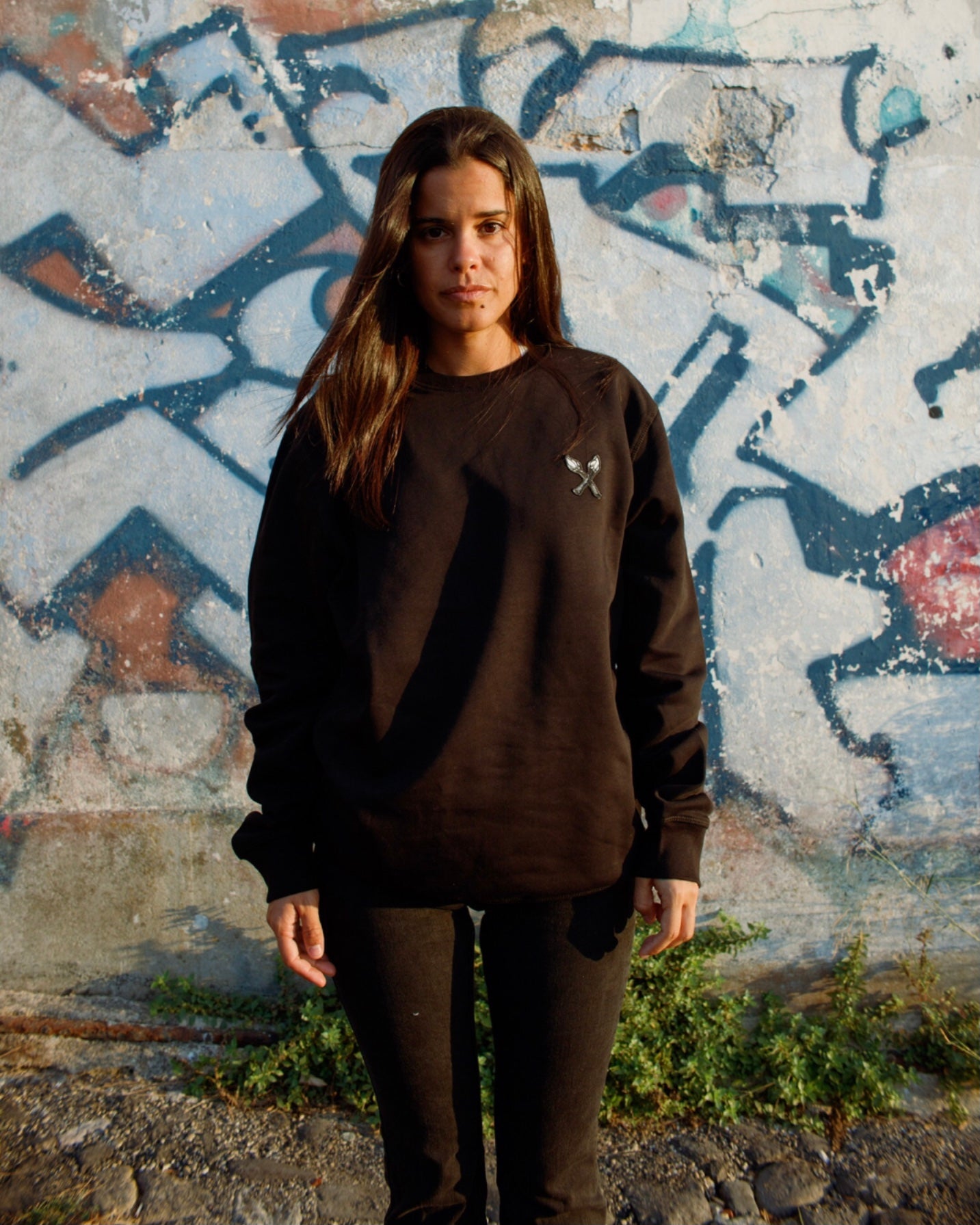 Perceve Black Sweatshirt