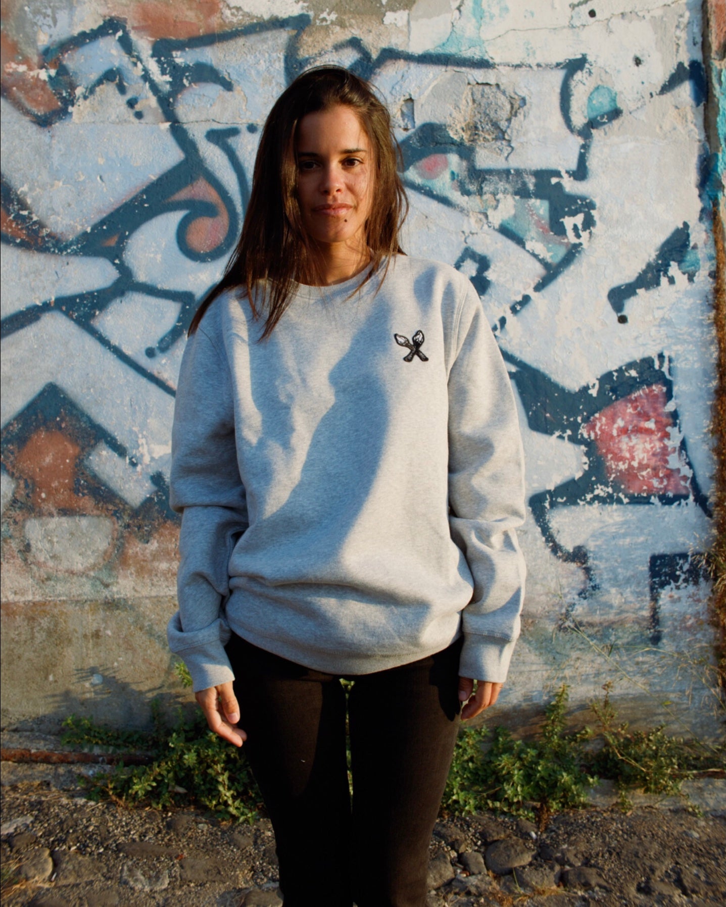 Perceve Grey Sweatshirt
