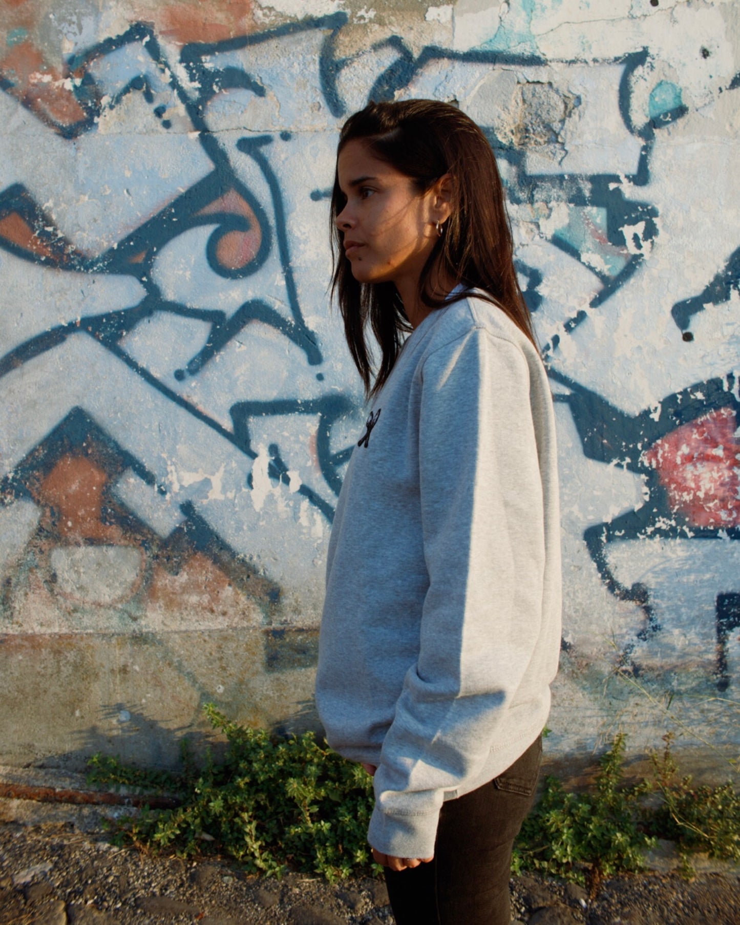 Perceve Grey Sweatshirt