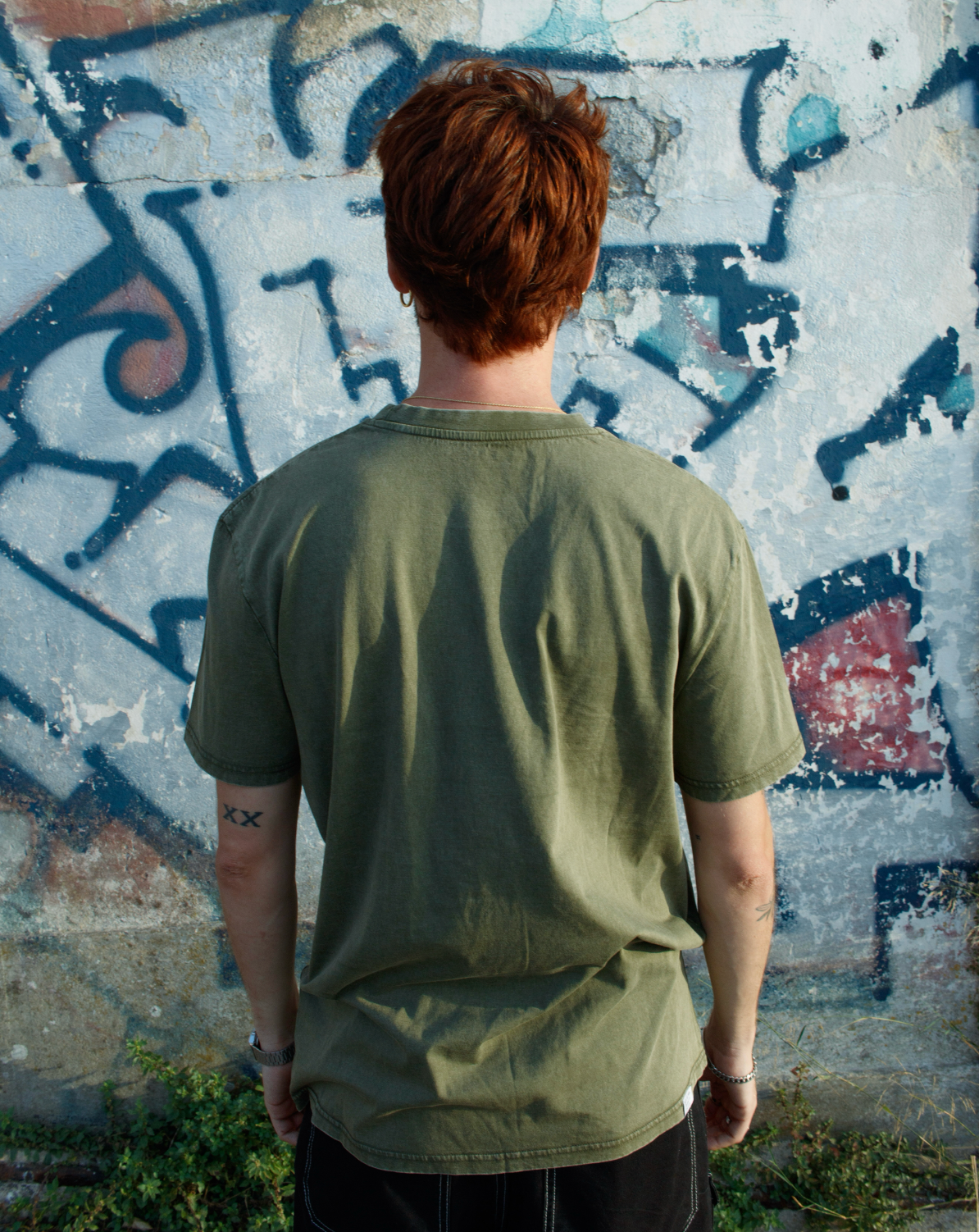 Perceve Sea Weed Green Tshirt