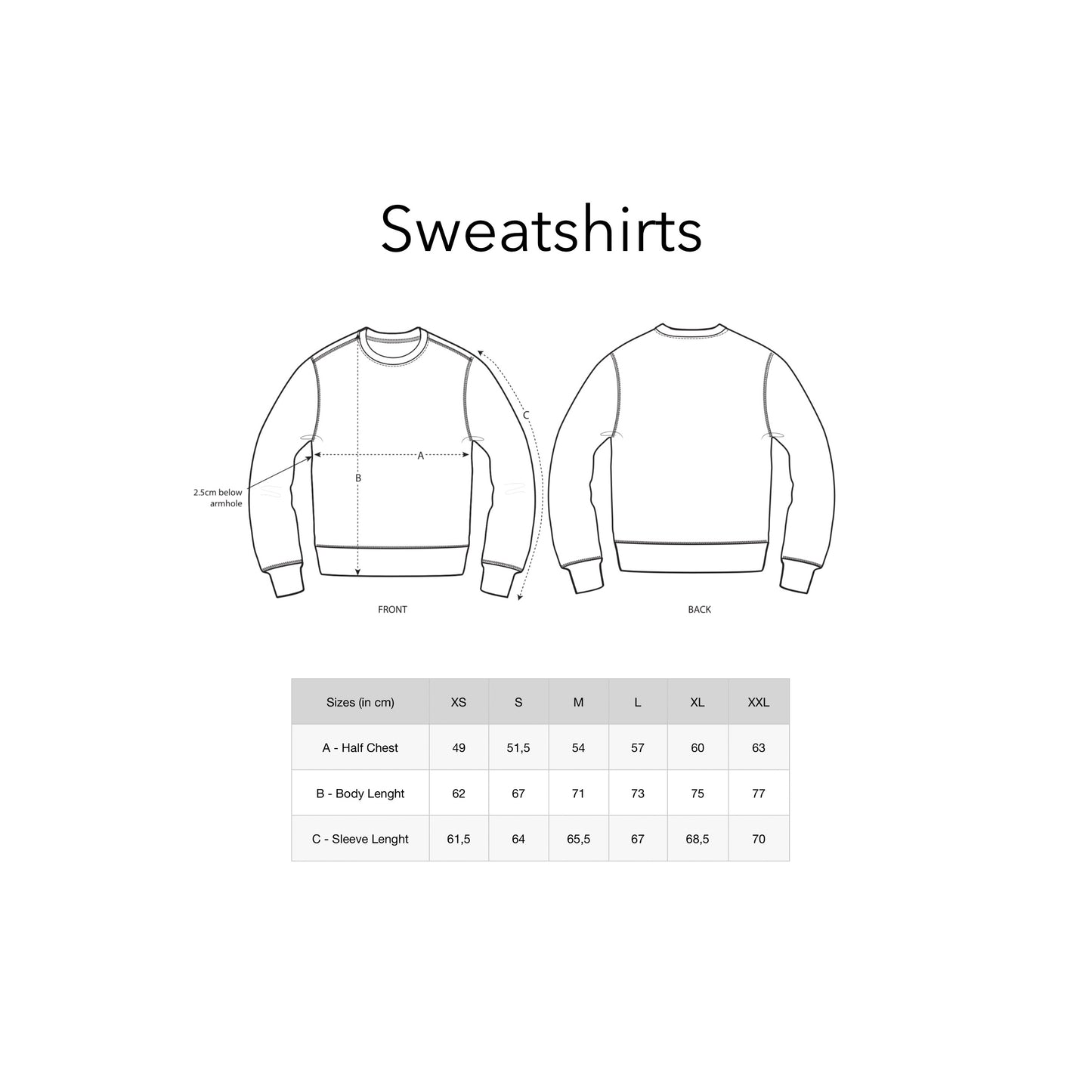 Perceve Black Sweatshirt