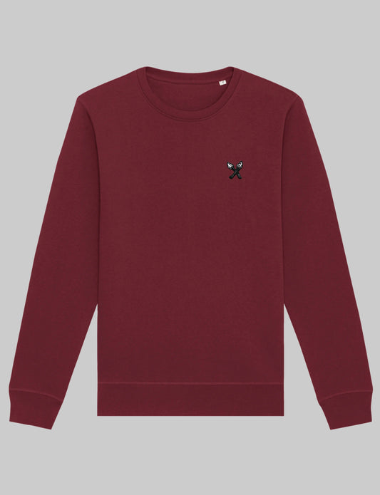 Perceve Burgundy Sweatshirt