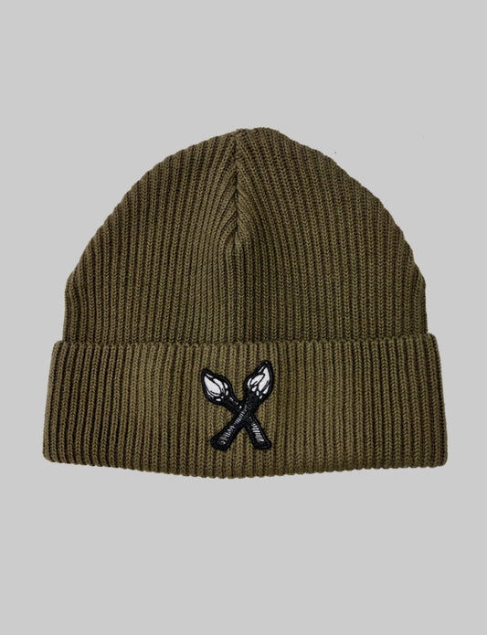 Perceve Fisherman Beanie - Seaweed Green